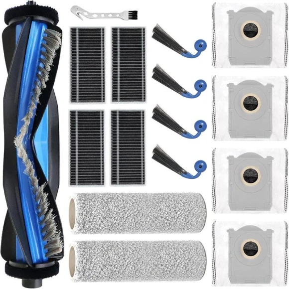 Soft Bristle Roller Dust Collector Side Brush Filter Replacement Part, Shunxinruyi