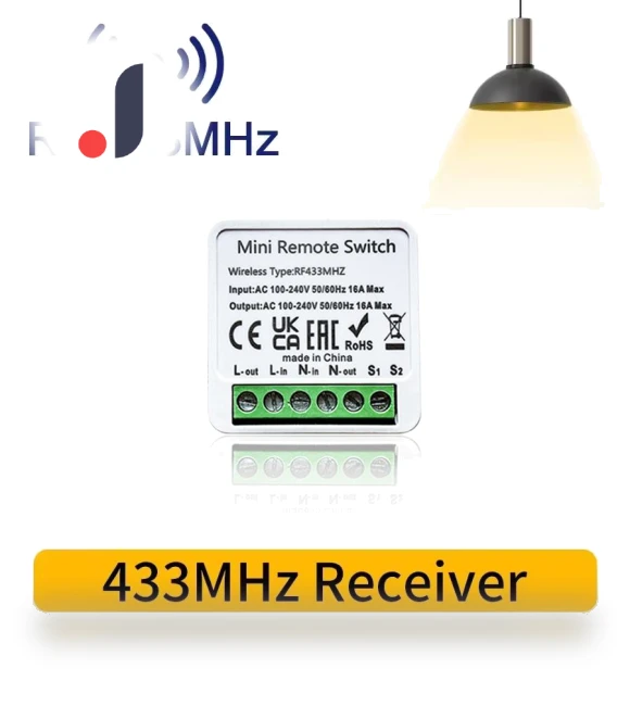 Wireless Remote Control Light Switch — Remote Triggers, SaiMili Light