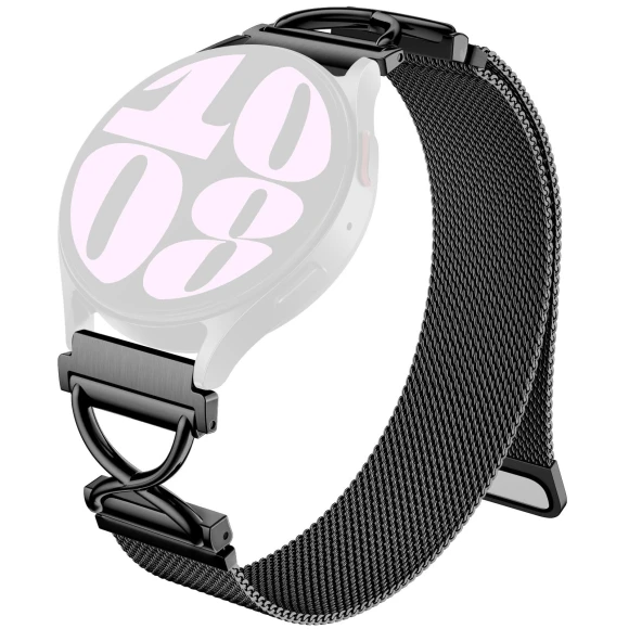 Milanese Band Electroplated Stainless Steel Magnetic Watch Strap — Smartwatch Straps, Smartwatch 2025