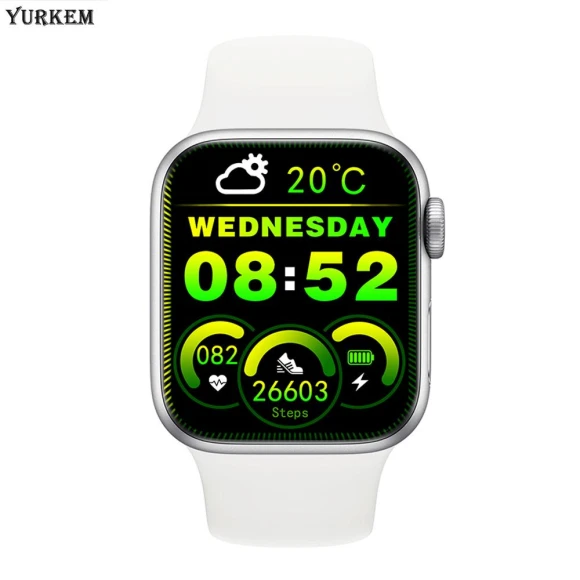 Waterproof Smart Watch with Heart Rate Monitor — Smart Watch, YurKem