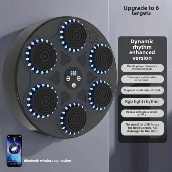 Smart Training Music Boxing Wall Target Trainer, Binchi Outdoor Equipment