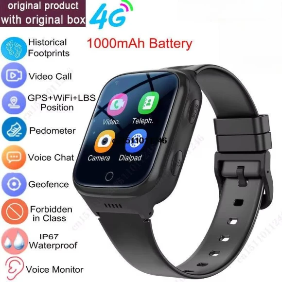 4G Smart Watch for Kids, GLOBUS