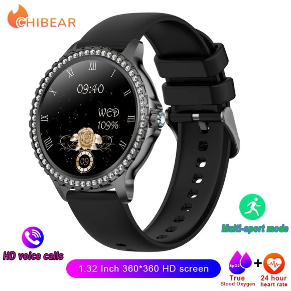 Fashion Smart Watch with Heart Rate and Blood Oxygen Monitor — Smart Watch, samrtwatch
