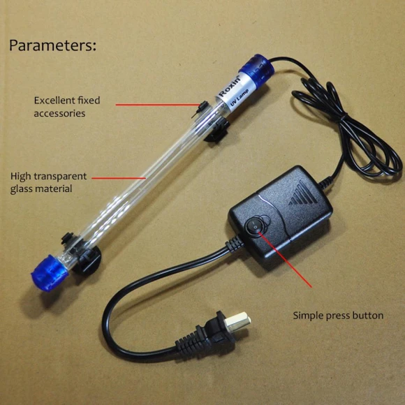 Flexible UV Sterilizer for Aquarium Light, TOMTOP JMS