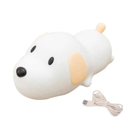LED Night Light with Cute Dog, Worry free storage