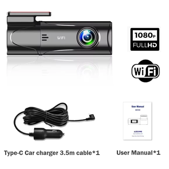 Dash Cam 1080P WiFi — Dash Cam, PRISMA