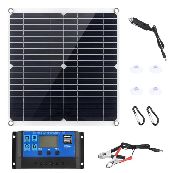 Flexible Solar Panel Kit — Portable Power Station, Aneng Diagnostic Tools