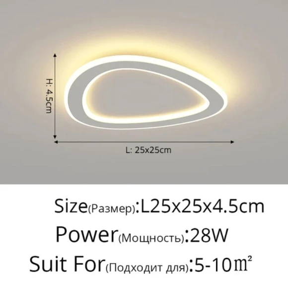 Smart Chandelier for Living Room, Yuda Lighting