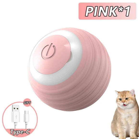 Interactive Cat Ball — Automatic Cat Toy, Photography