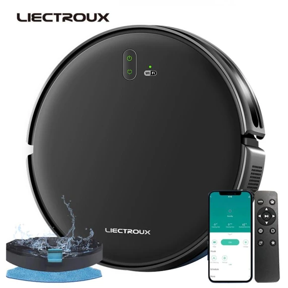 Robot Vacuum with App Control — Robot Vacuum, Liectroux