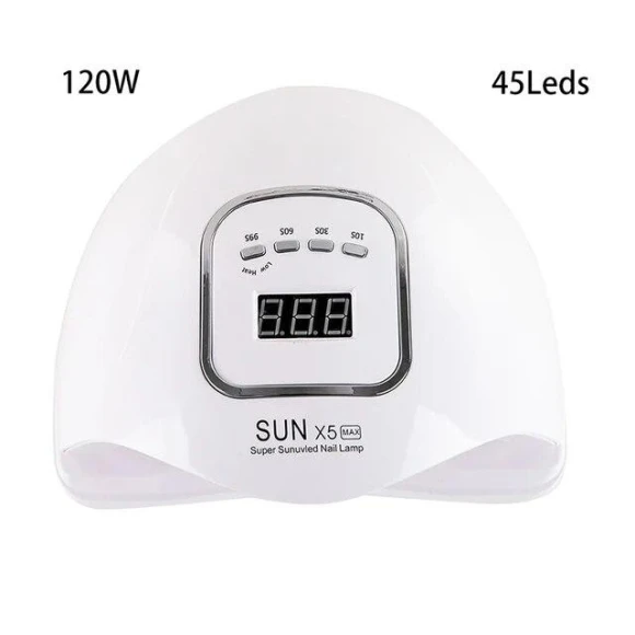 UV LED Nail Lamp with Touch LCD Display, Makeup Kits