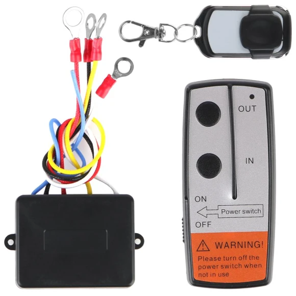 Wireless Winch Remote Control Kit, AINYSZIN Automotive Parts