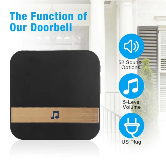 Smart Wireless Doorbell — Video Doorbell, Refreshing Home