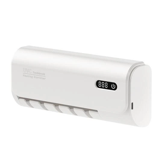 Toothbrush Holder with Dual UV Sterilization, Home Textile Star