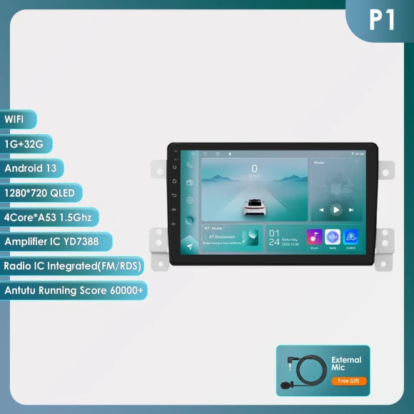 Android Car Multimedia Player — Car Infotainment System, Hizpo