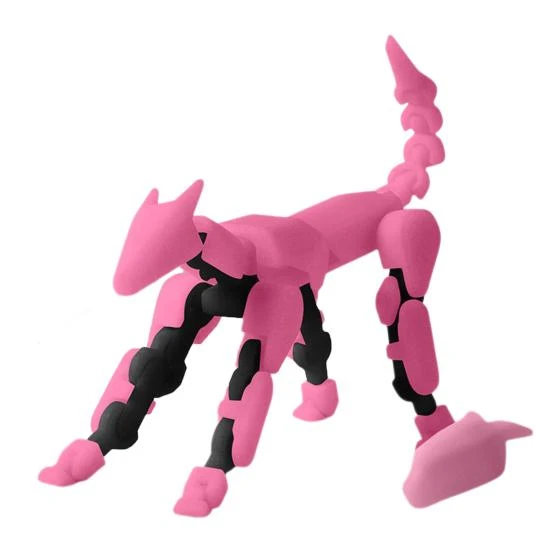 3D Printed Dog Figure, Toy