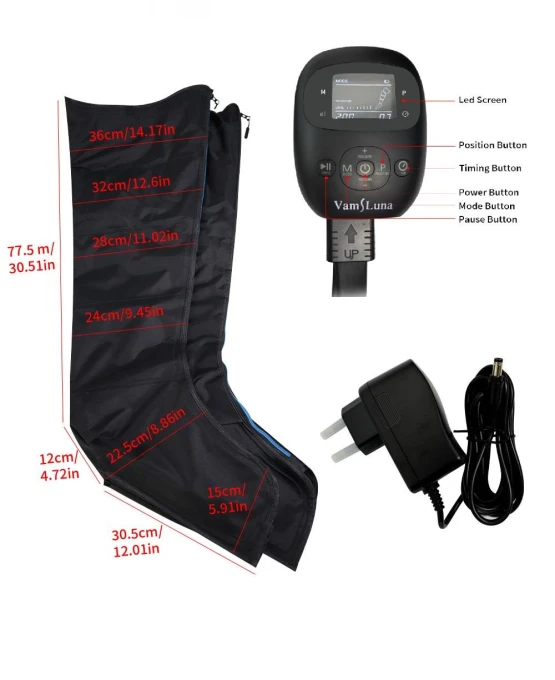 Air Compression Leg Massager, VamsLuna