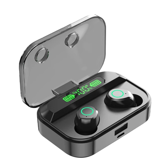 Smart Bluetooth Headset with Touch Digital Display, Andoer