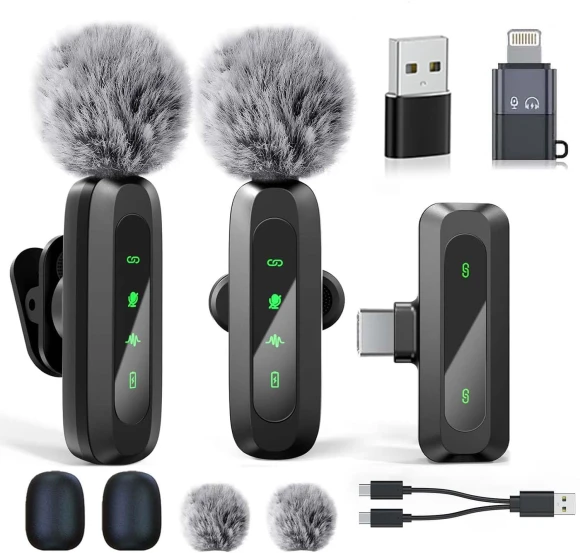 3-in-1 Pin Microphone, HAYAO