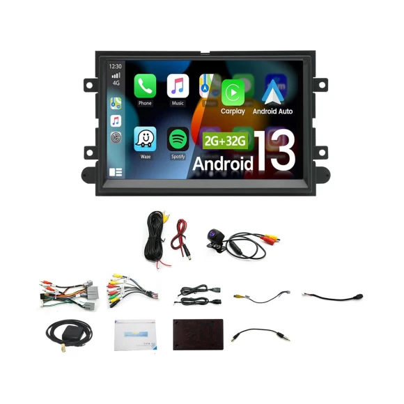 7-inch IPS Touchscreen Car Stereo Radio — Car Infotainment System, Cars Auto Home