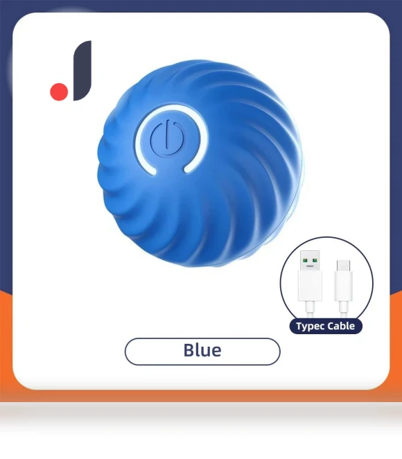 Automatic Moving Jumping Ball for Pets — Interactive Animal Companions, Yiran Furniture