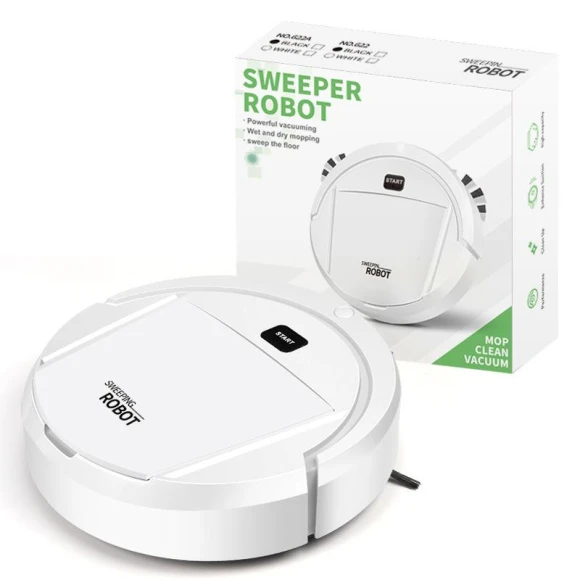 Automatic Robot Vacuum — Robot Vacuum, TOP-MALL-001