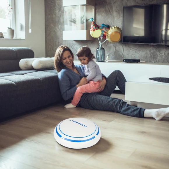 Fully Automatic Sweeping Robot Cleaner — Robot Vacuum, Refreshing Home