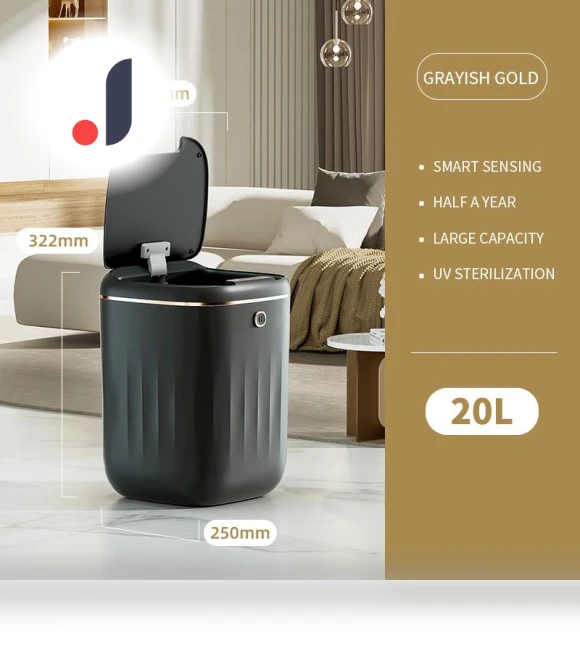 Automatic Sensor Trash Can — Kitchen Cans, Homedepot