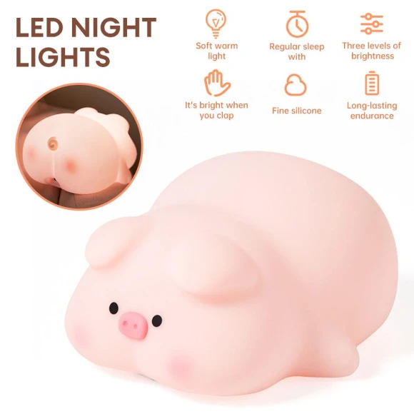 Cute LED Night Lights with Touch Sensor, Homedepot