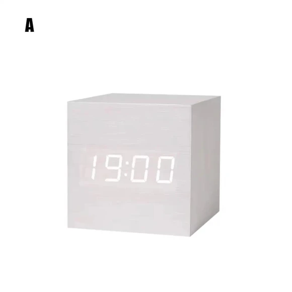 Smart Alarm Clock with Voice Control, Wrigleys