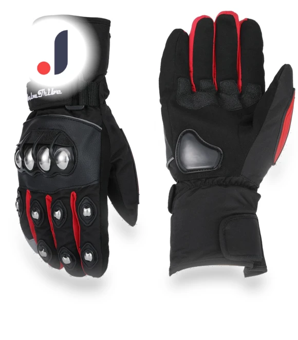 Touchscreen Motorcycle Gloves — Gloves, Wit angel