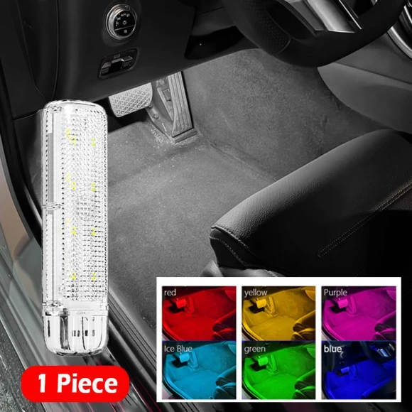 Car LED RGB Ambient Light with USB Charging — LED Strip Lights, IKEA Supermarket