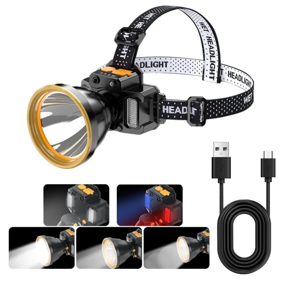 Rechargeable Sensor LED Headlamp, GYROBALL