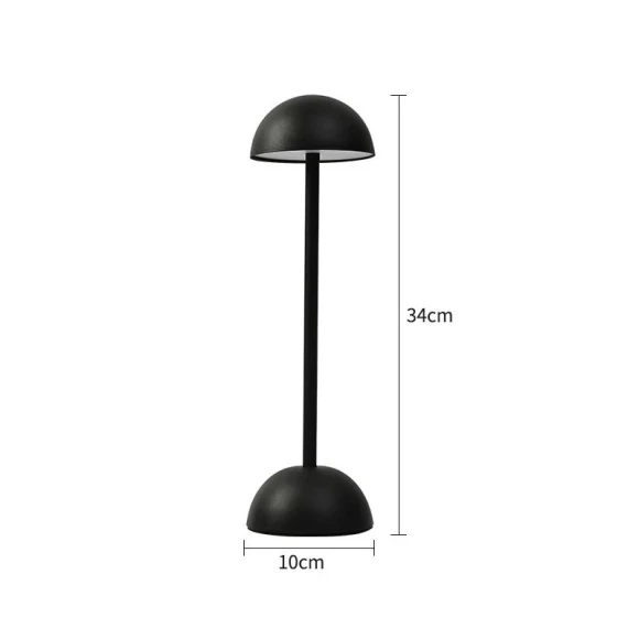 Scandinavian LED Mushroom Table Lamp, Elegant Living House