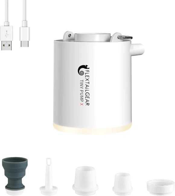TINY PUMP X Portable Camping Air Pump, FLEXTAILGEAR