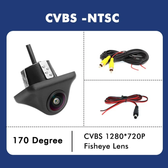 180 Degree 4K Rear View Camera — Backup Camera, A Auto Parts Mall