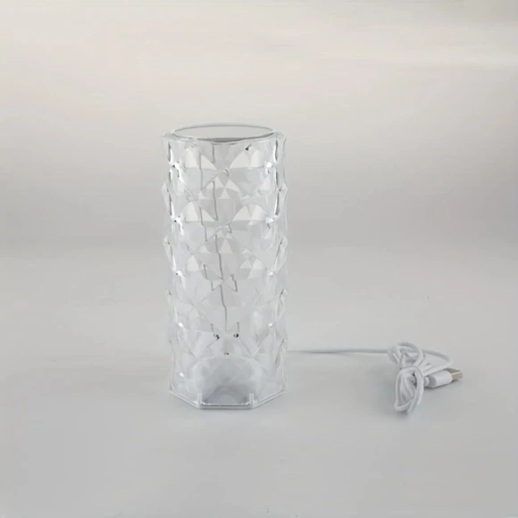 Colorful Touch Crystal Atmosphere Lamp, Stone Home