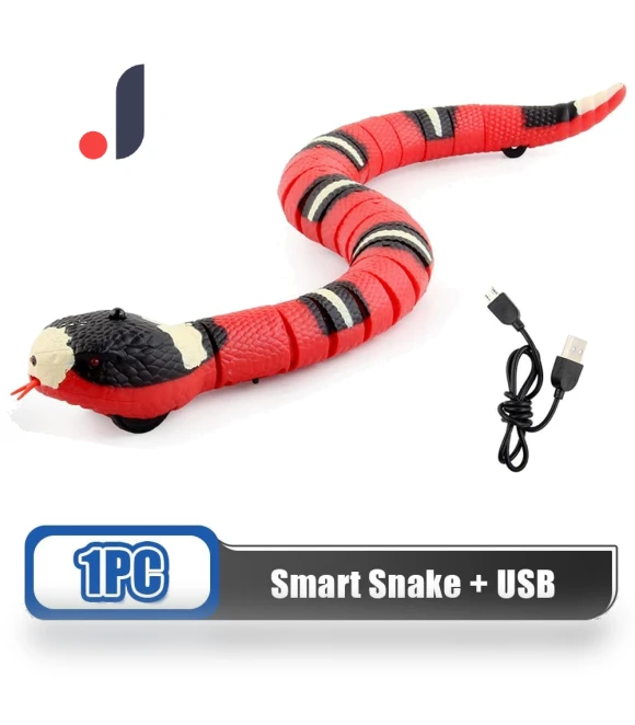 Interactive Automatic Electronic Snake Toy — Cat Playthings, Build My Home