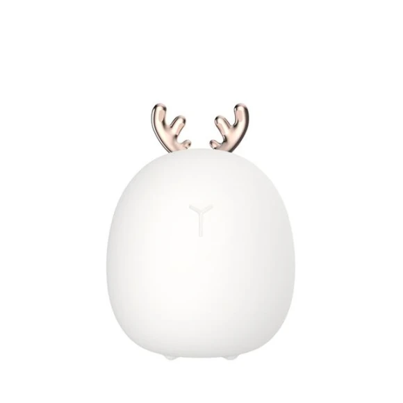 LED Silicone Night Light with Deer and Rabbit Design, Perphin Direct