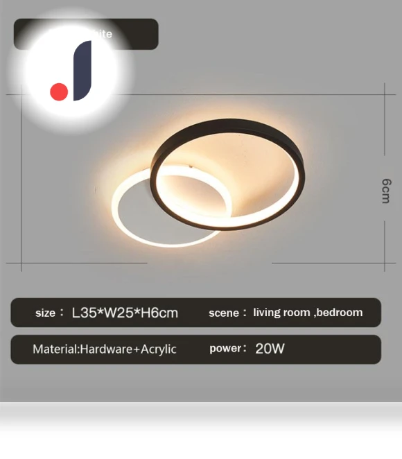 Modern LED Smart Ceiling Light — Overhead Lighting, Rainbow Rain