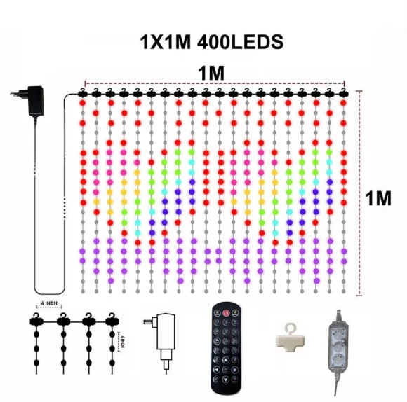 Smart APP Curtain Lights — LED Strip Lights, Super Dream Home