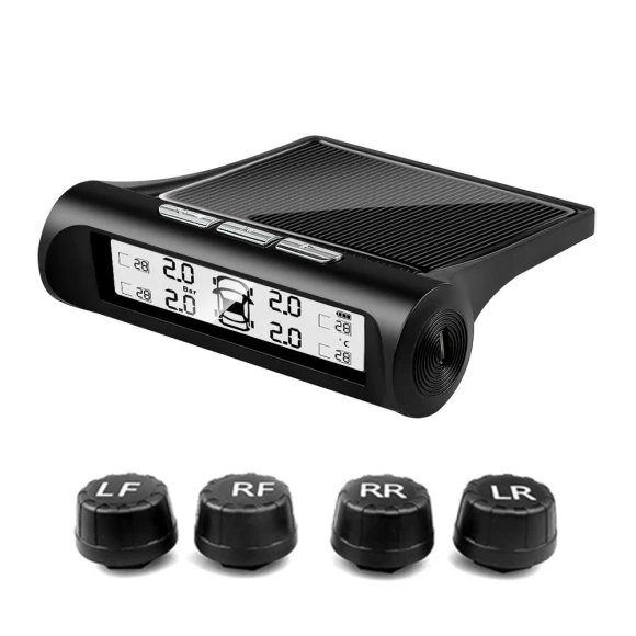 Solar Power Tire Pressure Monitoring System — TPMS, RuJia Home Decor