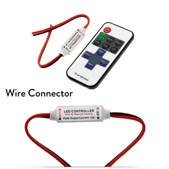 Mini RF Wireless Remote Control LED Dimmer, HIMO Group