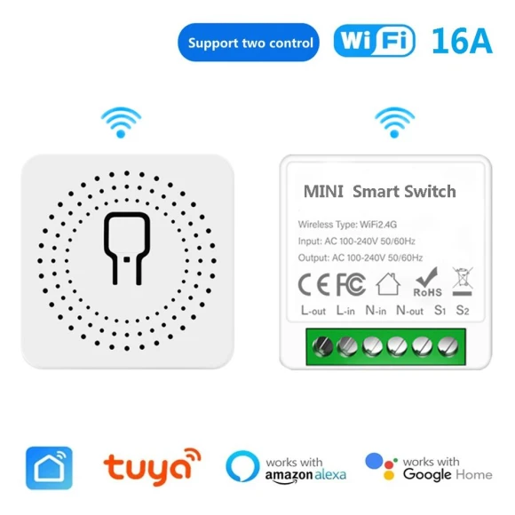 Mini Wi-Fi Switch — Smart Switch, AE Selection