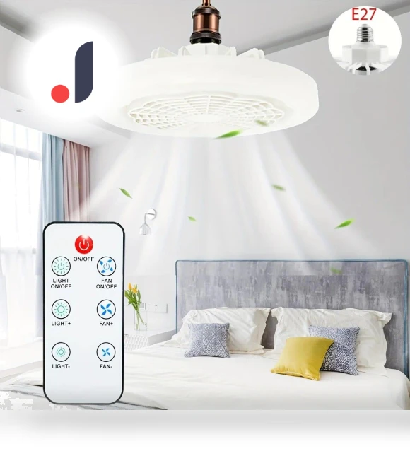 Smart Ceiling Fan with Remote Control — Ceiling Fan Lighting Solutions, Cozy Cottage-Relax