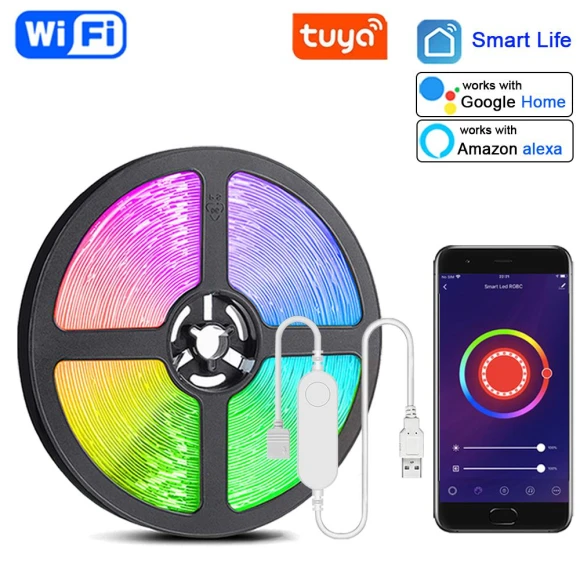 Smart LED Strip Wi-Fi RGB — LED Strip Lights, Cozy Cottage-Relax