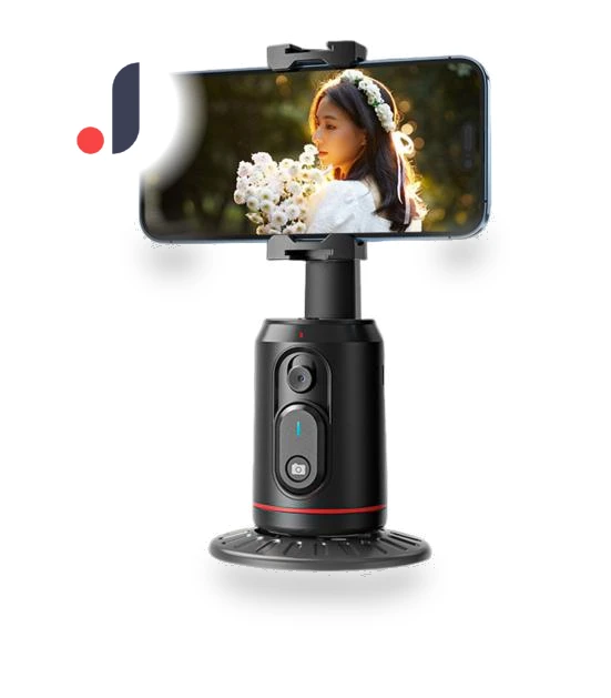 Auto-Tracking Phone Tripod — Selfie Sticks, SEOBIOG