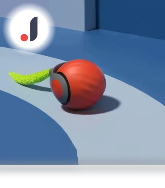 Interactive Pet Toy Ball — Automatic Launchers, key to knowledge