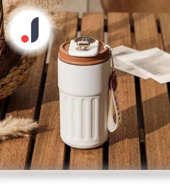 LED Smart Display Vacuum Cup — Beverage Warmers, DHDH