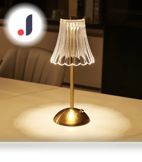 Modern LED Crystal Table Lamp — Desk & Table Lighting, LIN-Home